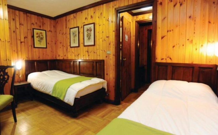Hotel Des Guides, Cervinia, Bedroom